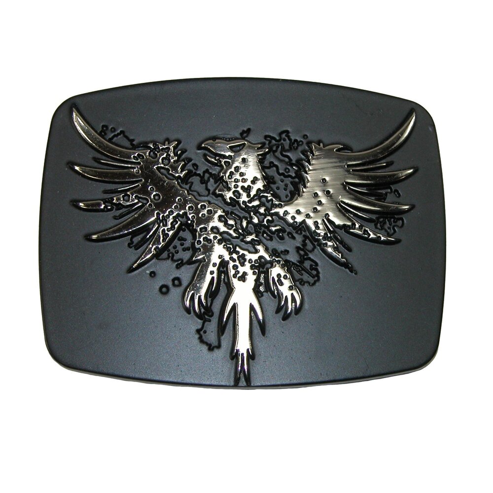 5563 Phoenix Belt Buckle, Silver